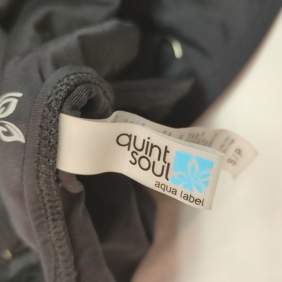 2/$25-Quintsoul One Piece - Black Side Shirred Full Coverage NWOT - Picture 12 of 12